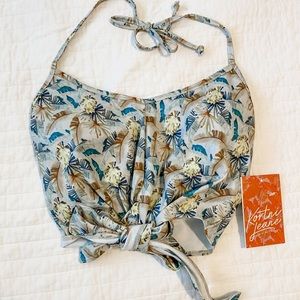 Kortni Jeane gone bananas tie top